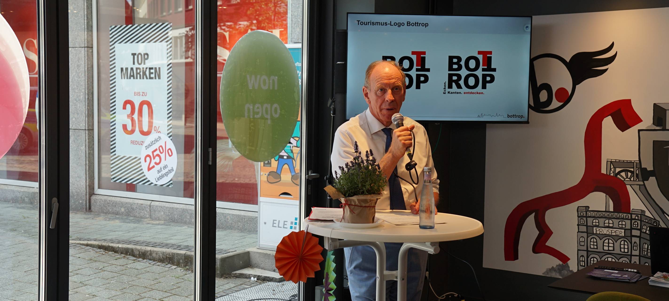 Neuer Infopunkt in Bottrop ist eröffnet