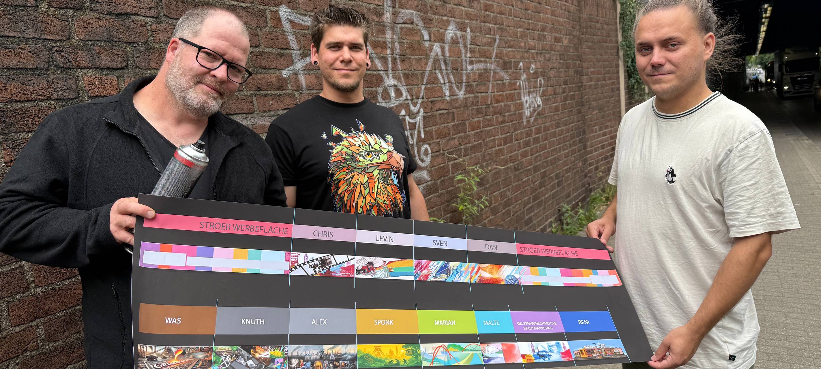 Gelsenkirchen: Unterführung an der Wickingstraße wird bunt