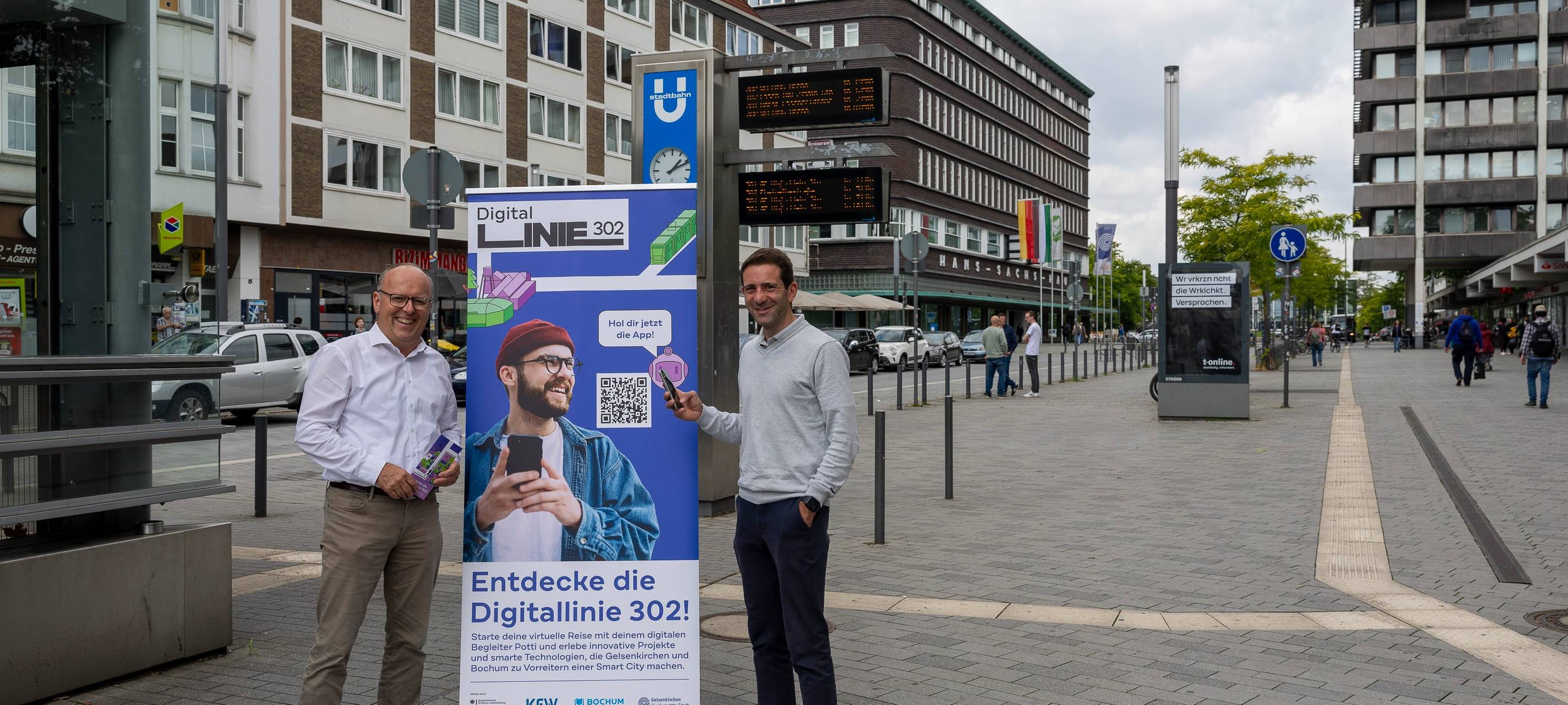 Digitallinie 302: Vision von der Zukunft Gelsenkirchens