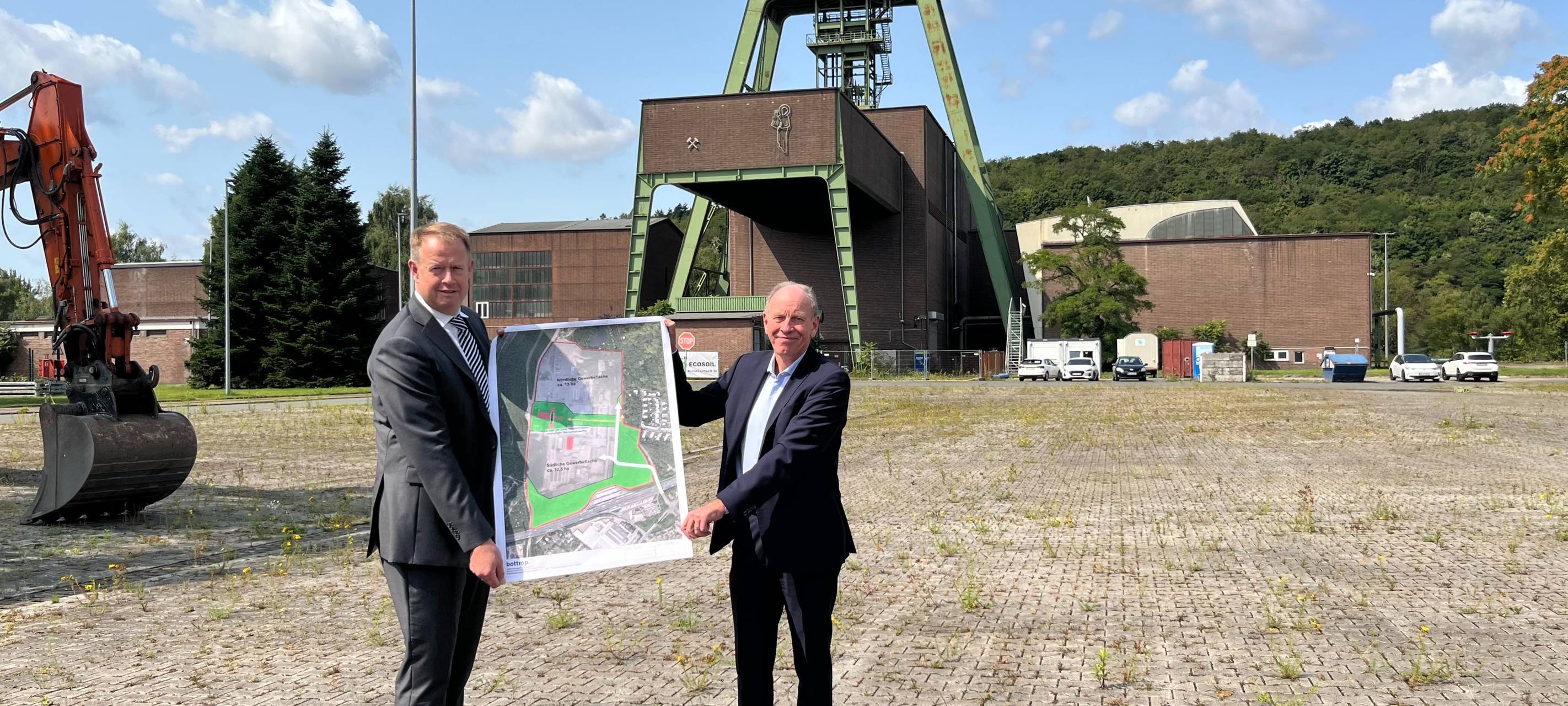 Bottrop: Belebung der ehemaligen Zeche Prosper Haniel beginnt