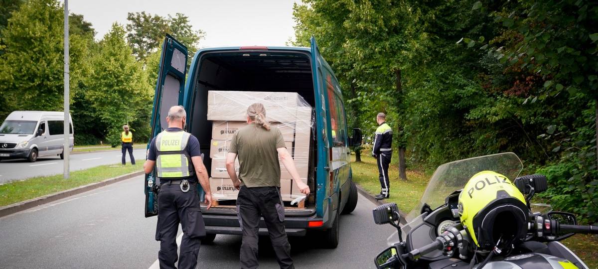 LKW in Gladbeck, Bottrop und Gelsenkirchen kontrolliert