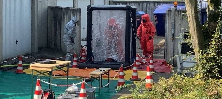 Chlorgas in Gelsenkirchener Schwimmbad ausgetreten