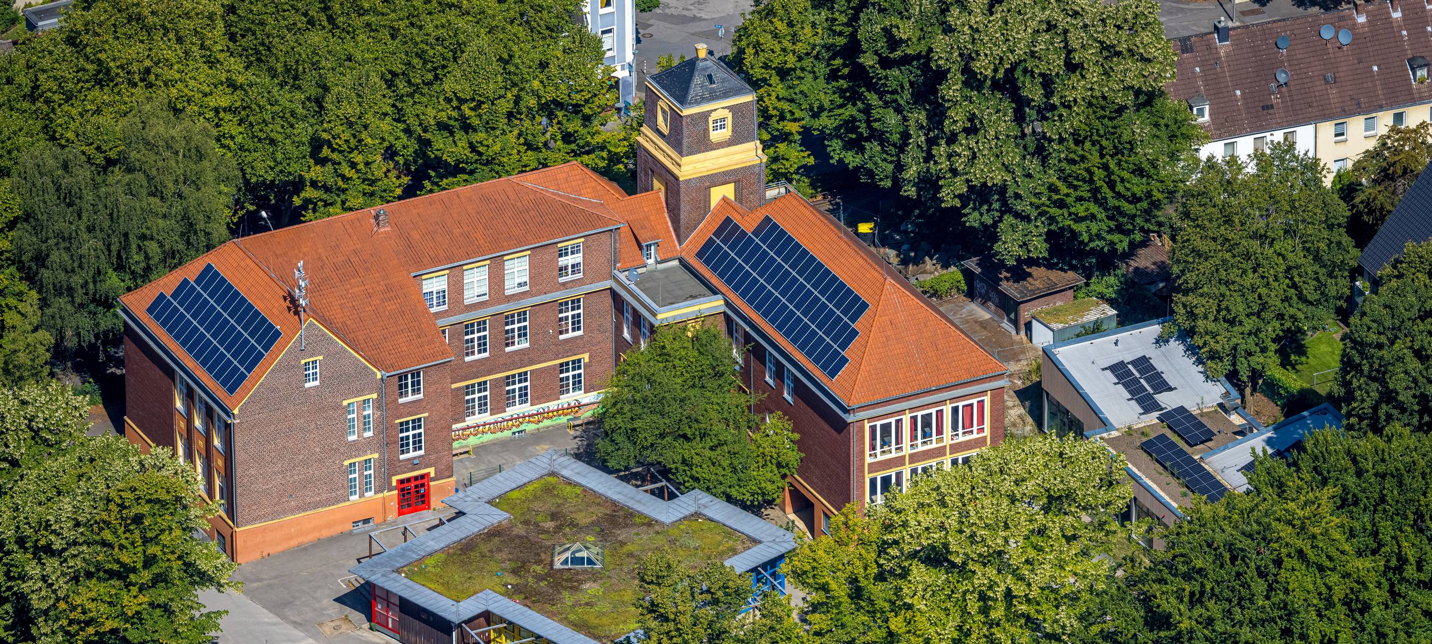 Sicherer Schulweg an der Regenbogenschule in Gladbeck