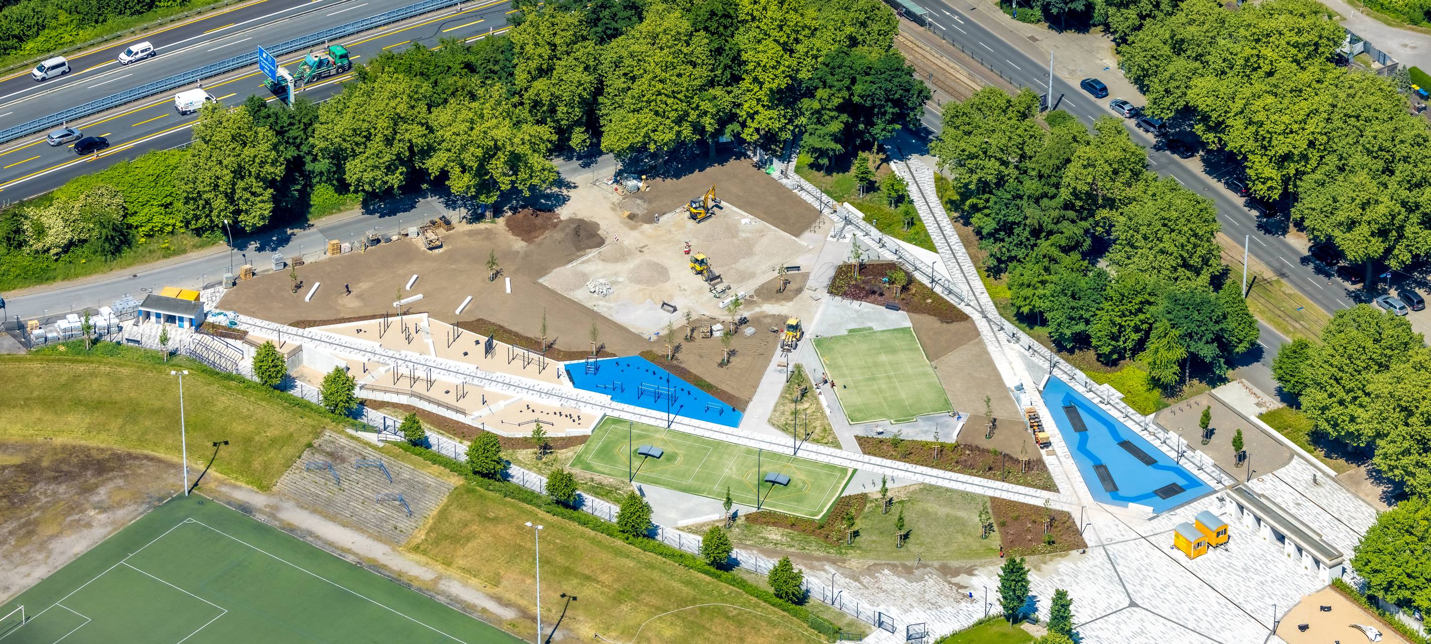 Neuer Sportgarten in Gelsenkirchen wird eingeweiht