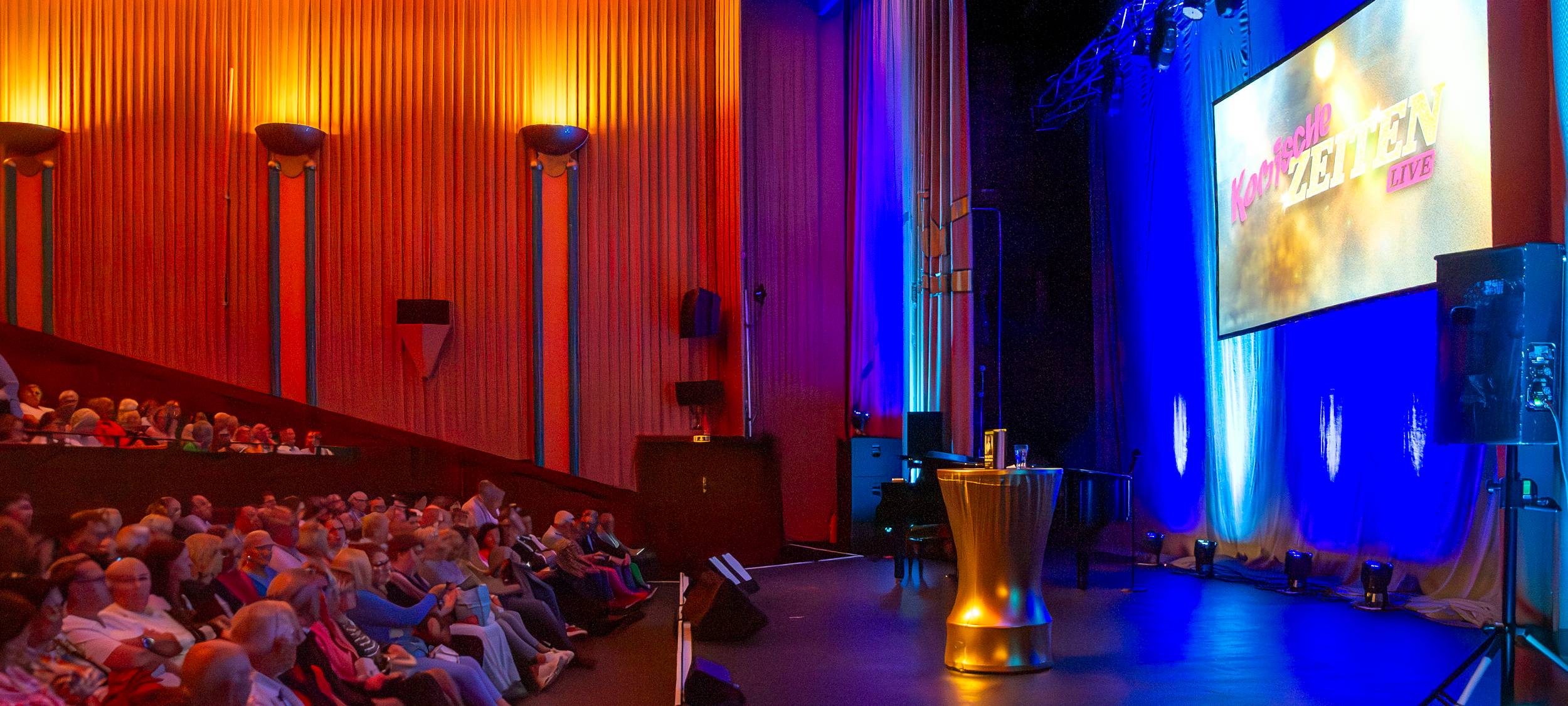 Das Savoy in Düsseldorf - Guido Cantz trat hier mit seinem neuen Tourprogramm "Komische Zeiten" auf