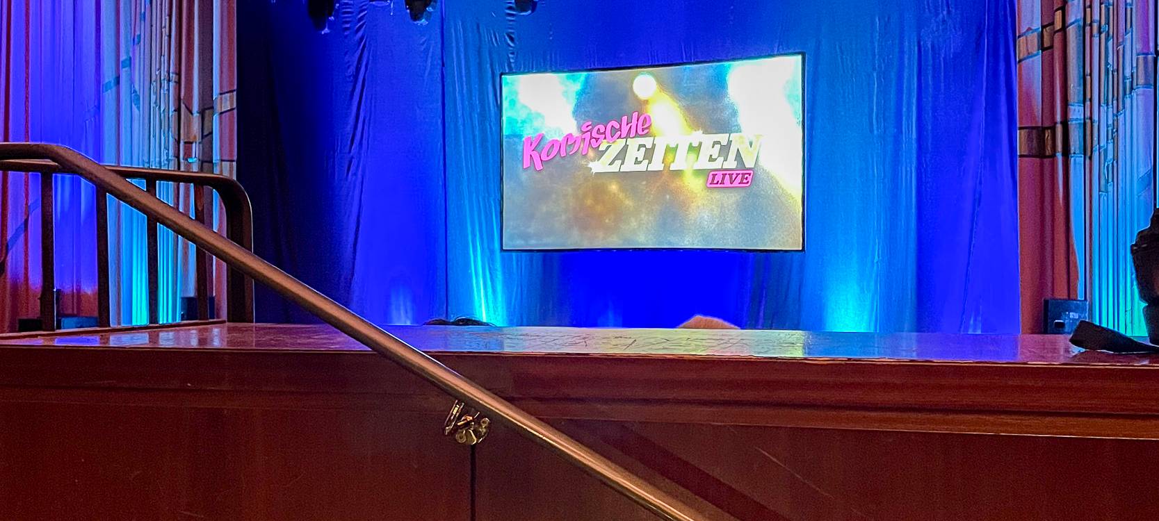 Das Savoy in Düsseldorf - Guido Cantz trat hier mit seinem neuen Tourprogramm "Komische Zeiten" auf