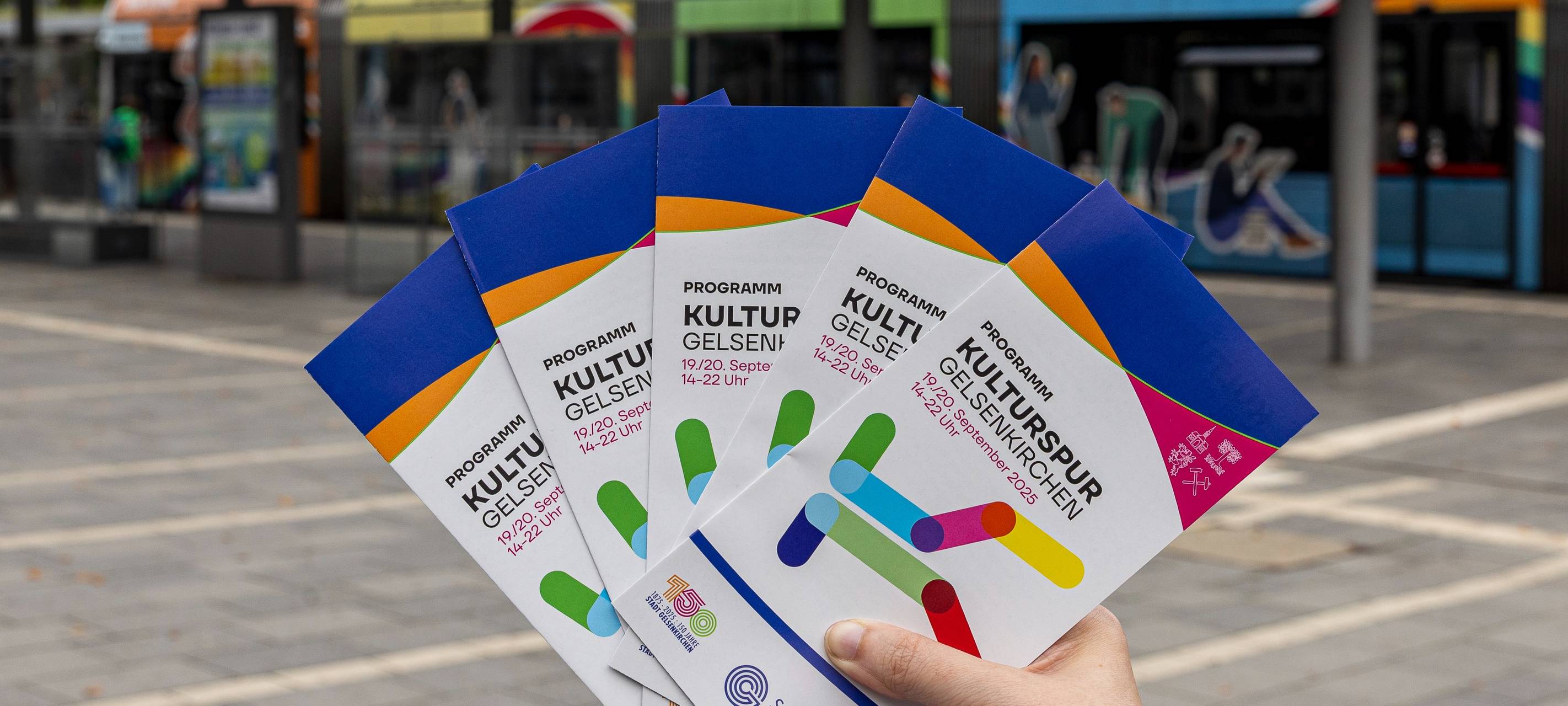 Gelsenkirchen: Kulturspur entlang der Straßenbahnlinien