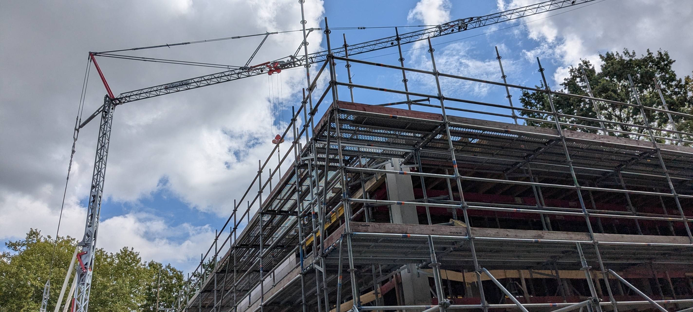 Gelsenkirchen: Richtfest für neues Bewegungshaus