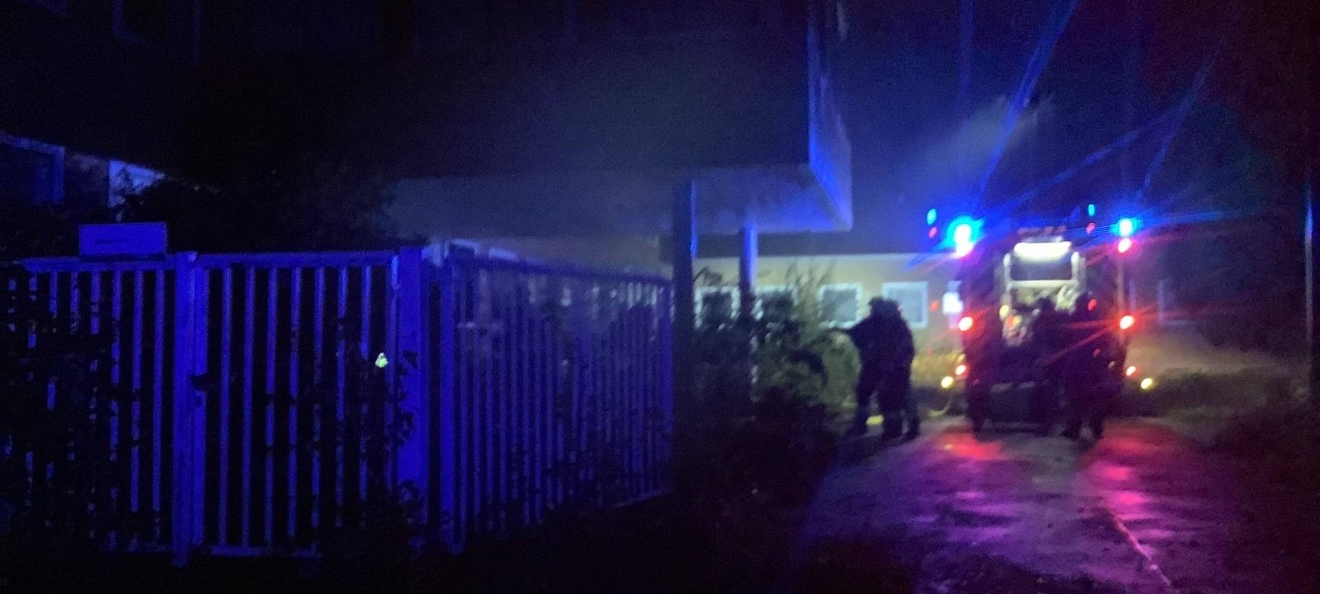 Brand in alter Fabrikhalle in Gelsenkirchen