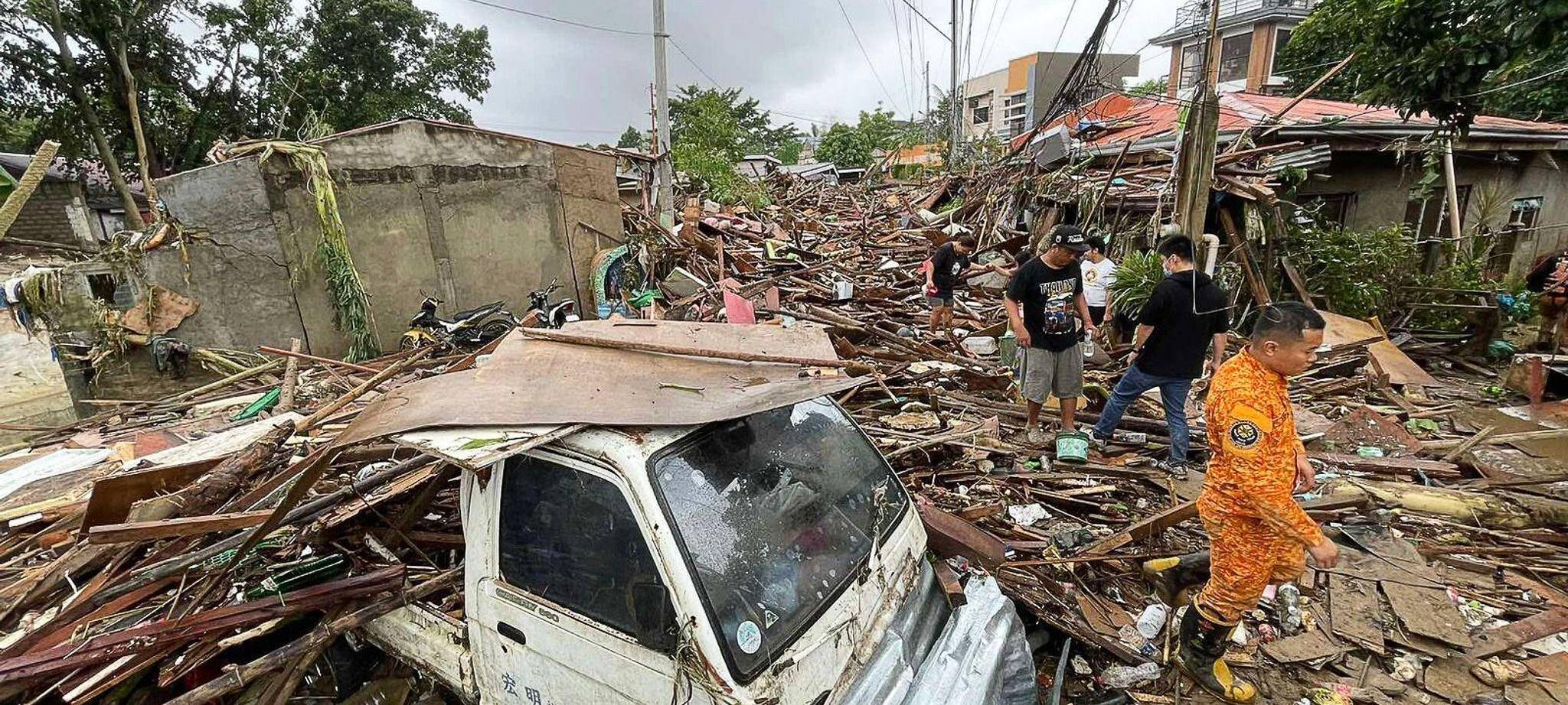 Taifun «Kalmaegi» - Philippinen