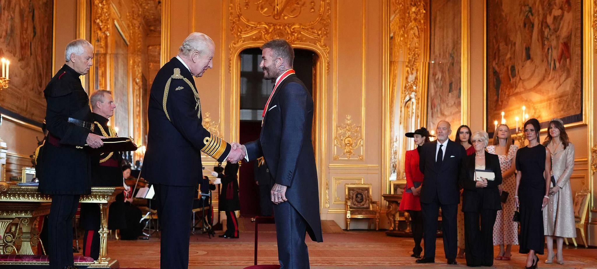 Ritterschlag für David Beckham