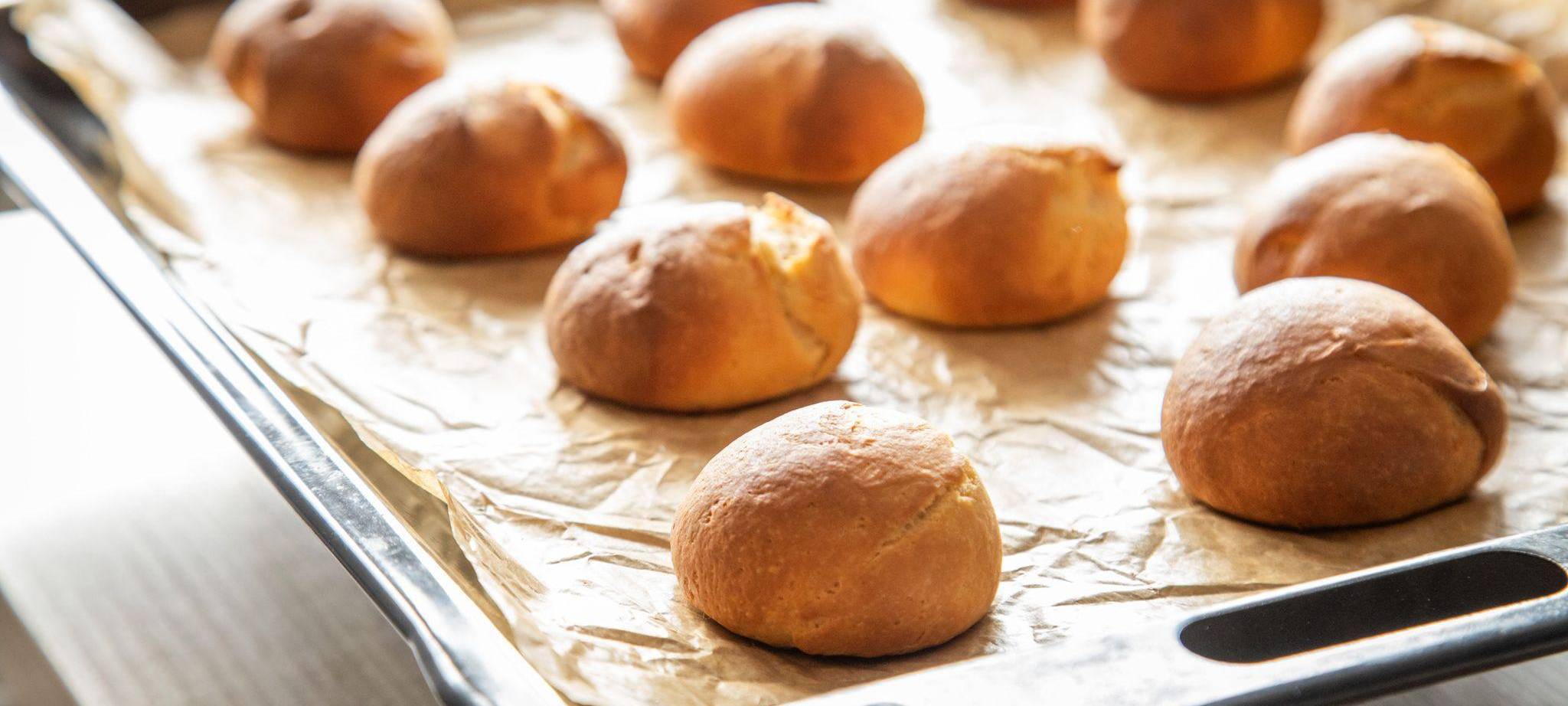 Herstellung von Maritozzo Romano