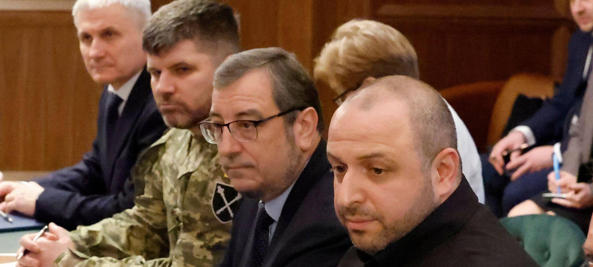 Die ukrainische Delegation in Miami.