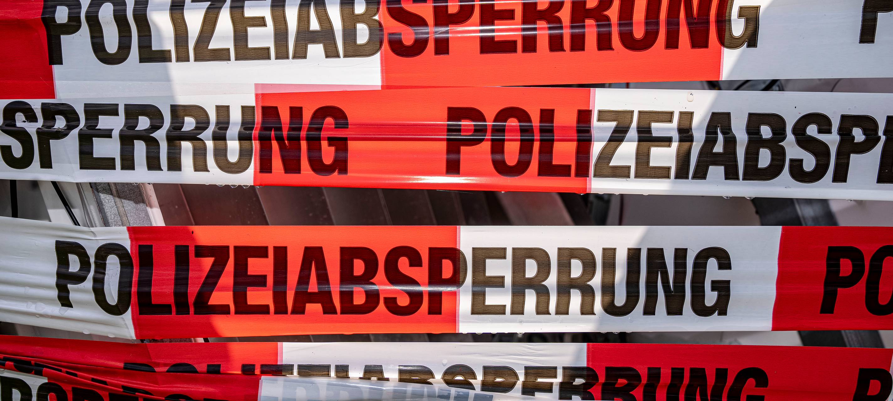 Zigarettenautomat gesprengt - Hubschrauber im Einsatz