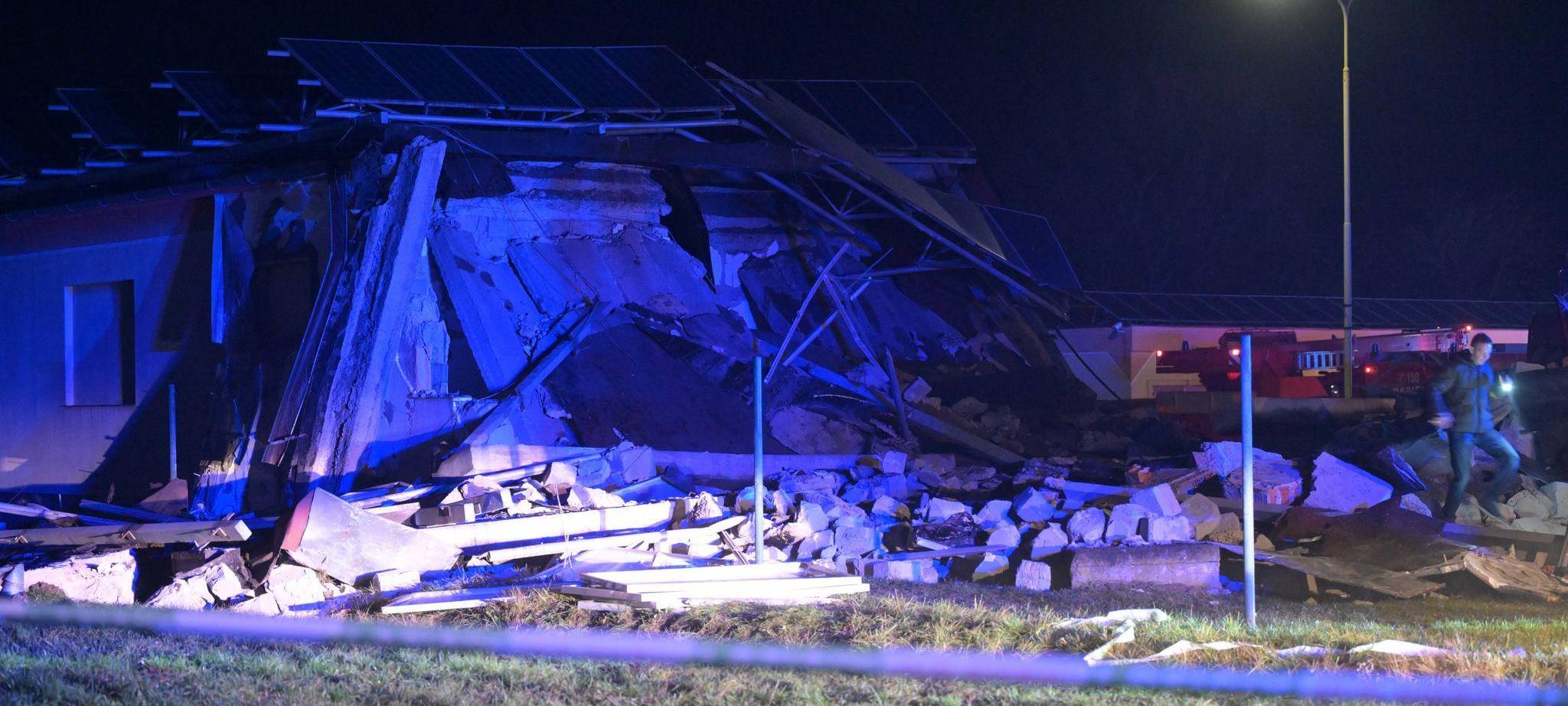 Einsturz eines Daches auf Firmengelände im Osten der Slowakei