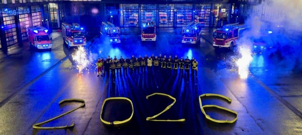 Unruhiger Jahreswechsel für die Feuerwehren bei uns