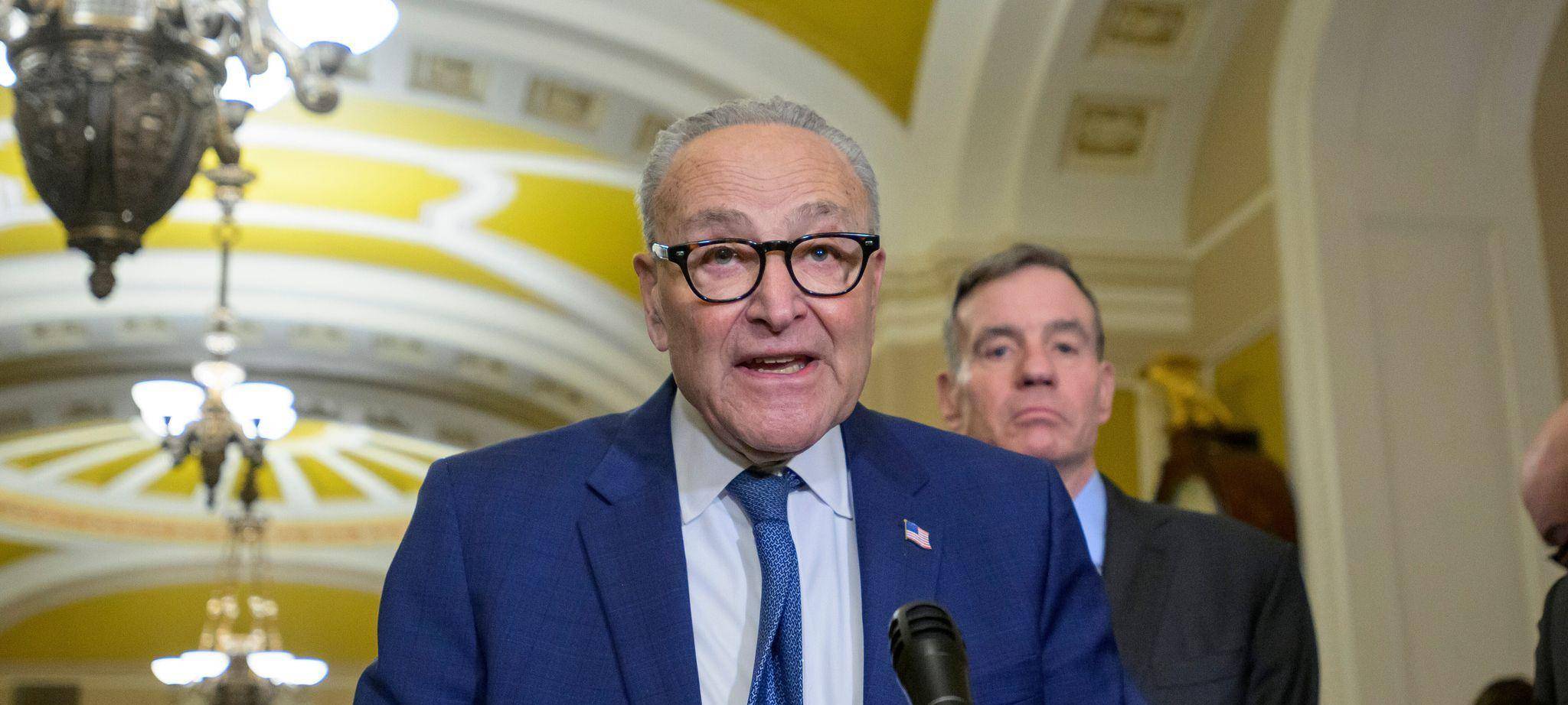 Der demokratische Minderheitsführer im Senat, Chuck Schumer