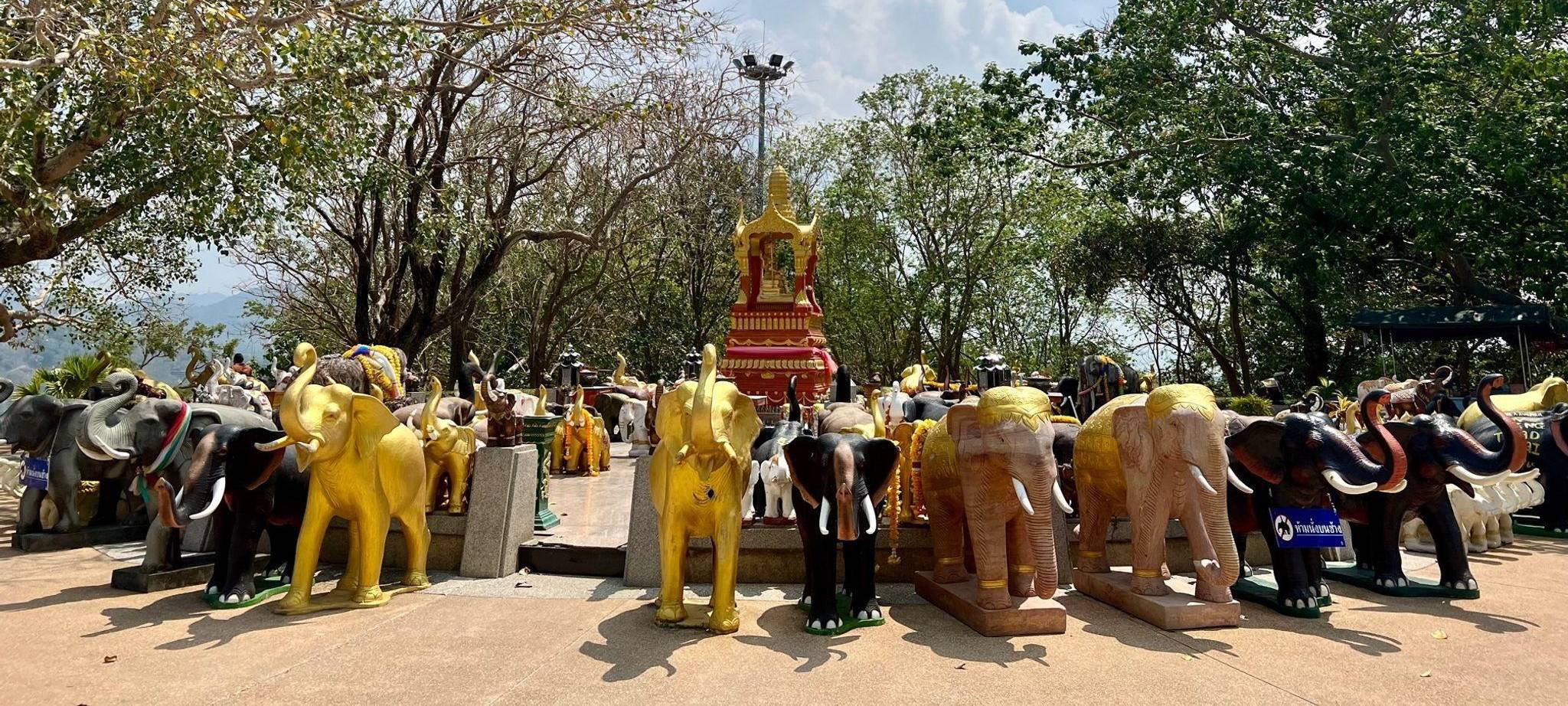 Elefanten-Verehrung in Thailand
