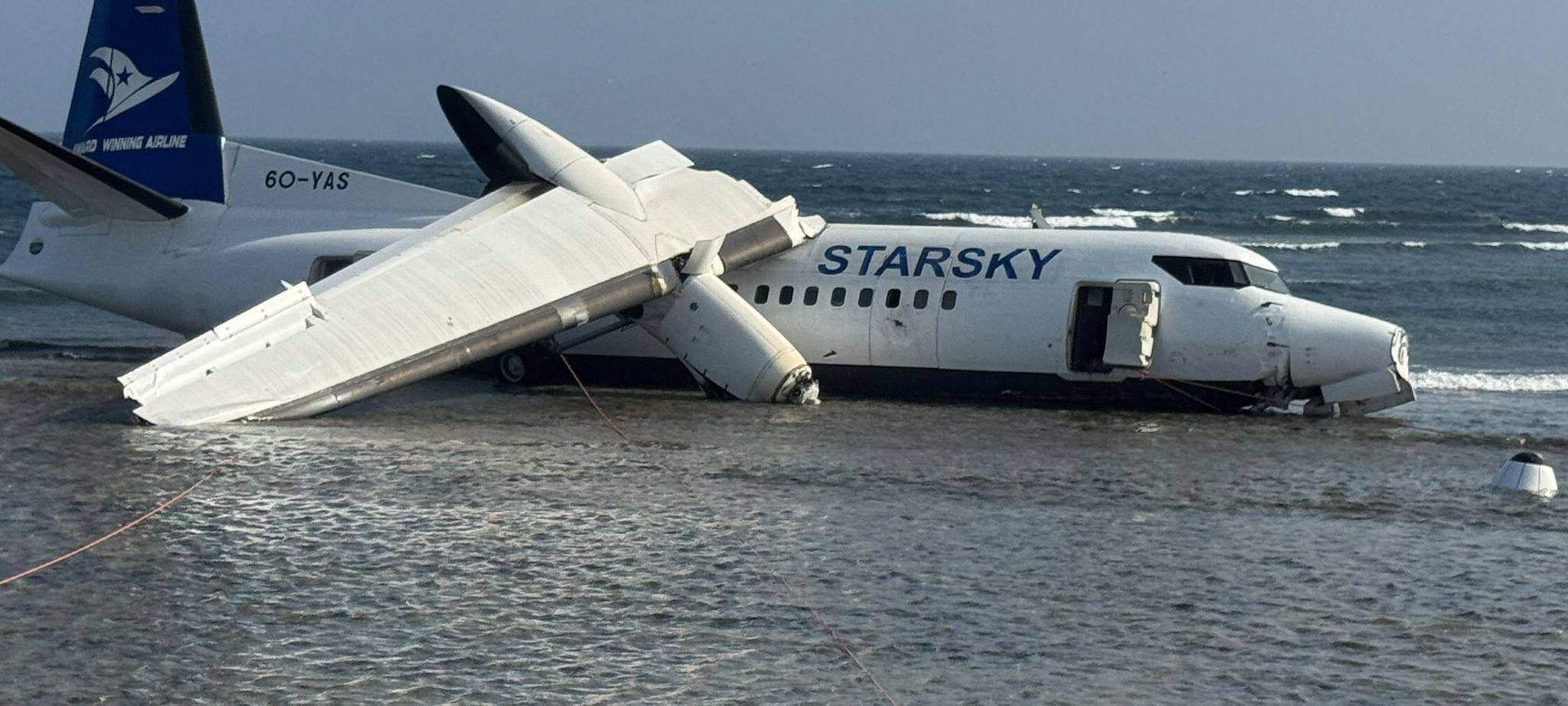 Flugzeugcrash in Mogadischu