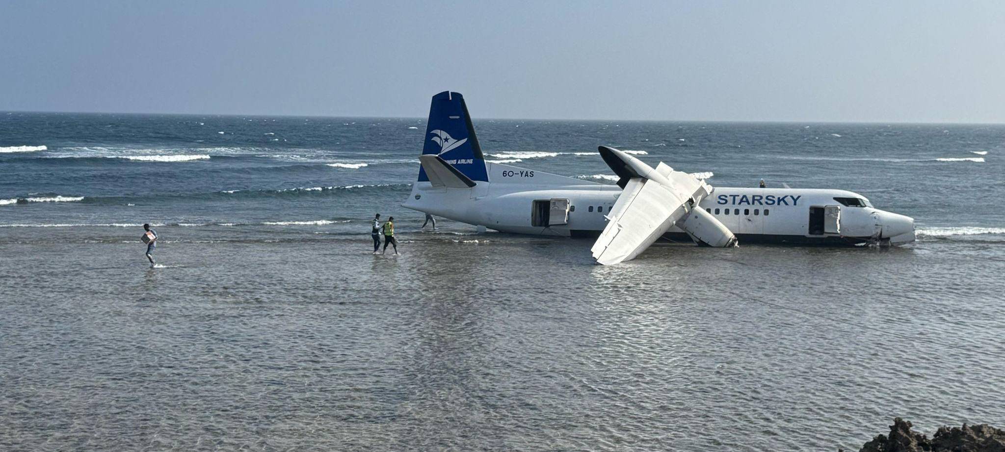 Flugzeugcrash in Mogadischu