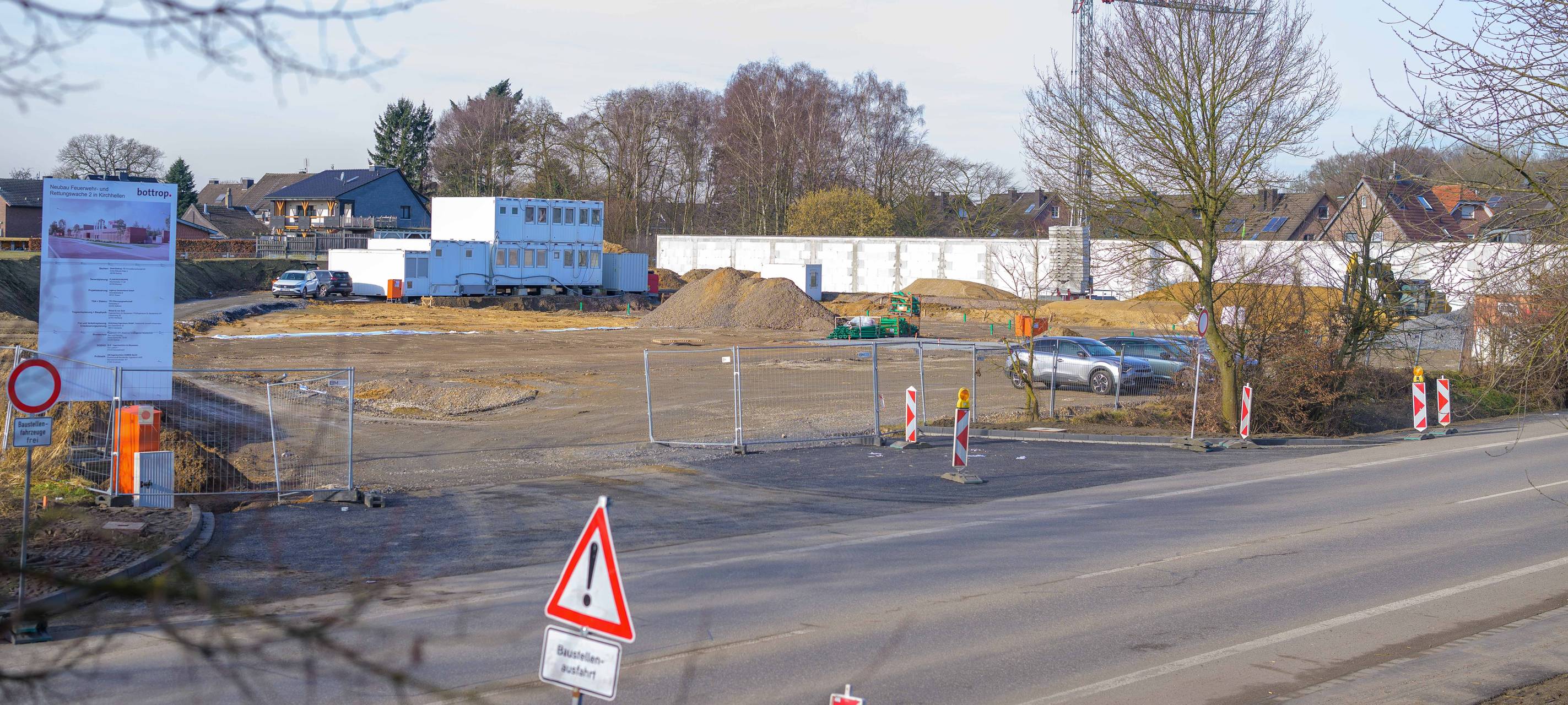 Bau der neue Feuerwache Kirchhellen wird beschleunigt