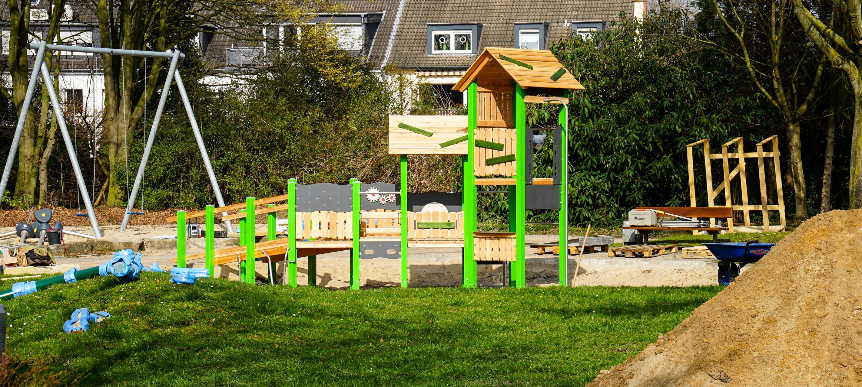 Spielplätze in Bottrop werden verschönert