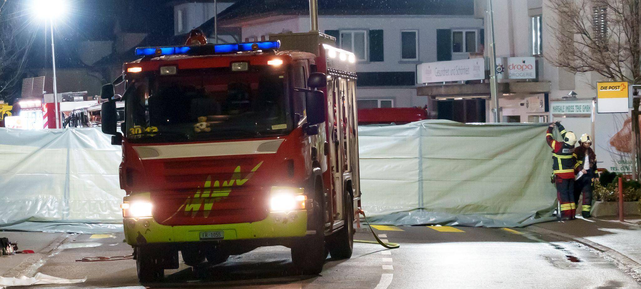 Linienbus ausgebrannt - Tote und Verletzte in der Schweiz