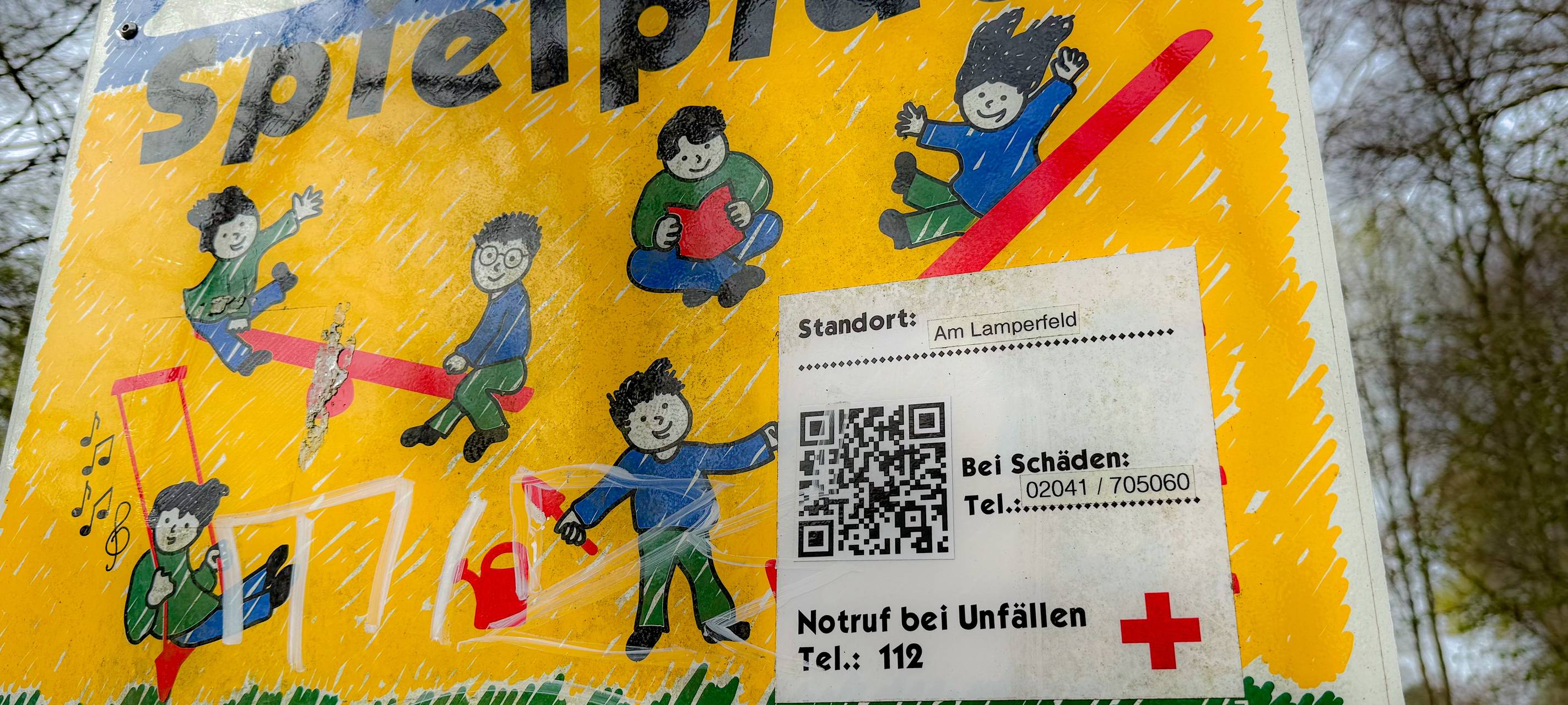 Bottroper Spielplätze bekommen QR-Codes zum Melden