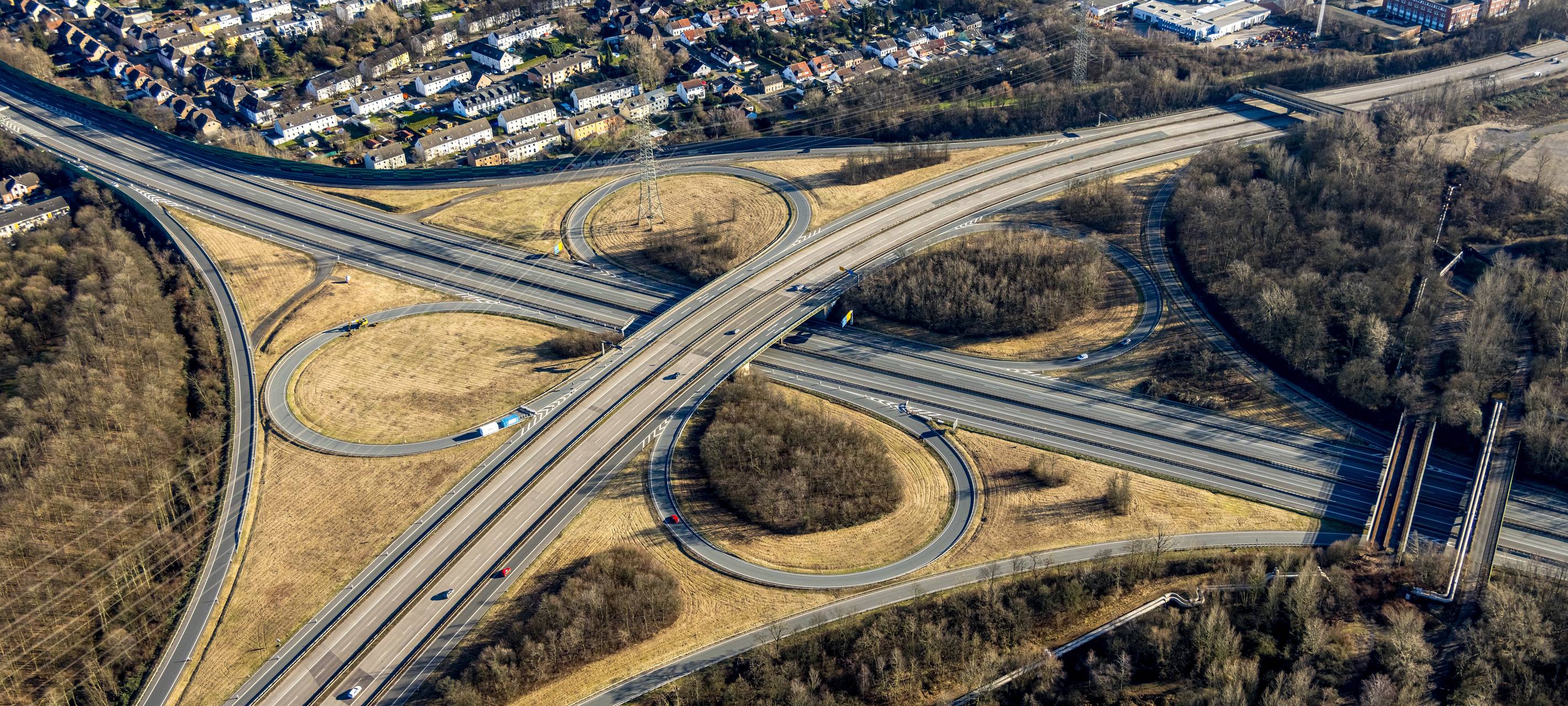 Bottrop: Knotenpunkt A42/ B224 teilweise gesperrt