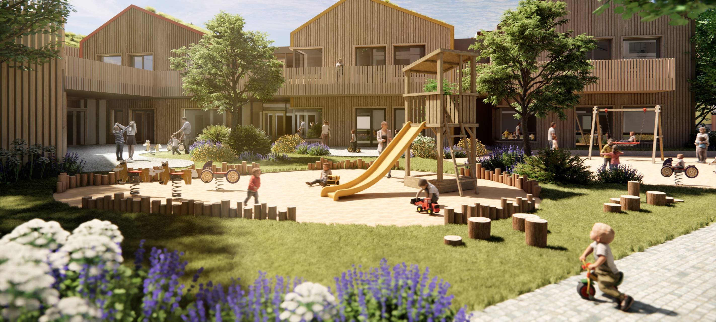 Neue Kita für Gelsenkirchen Feldmark geplant