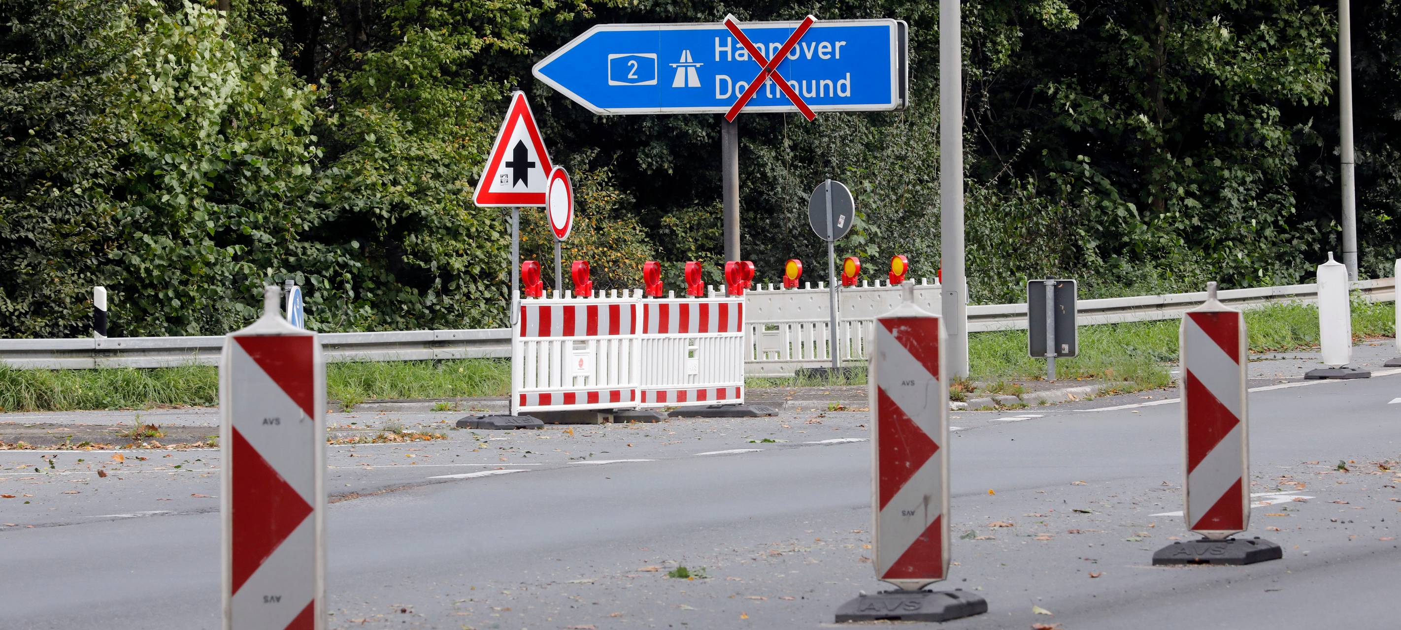 A2: Sperrung bei Oberhausen-Königshardt bleibt bis Sommer