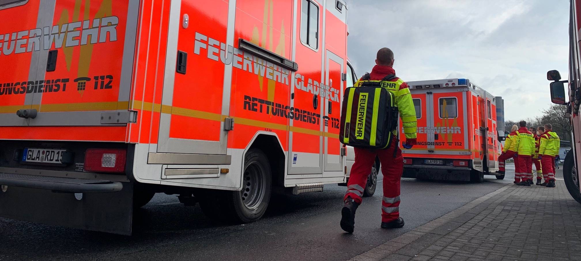 Gladbeck: Mann nach Explosion schwer verletzt