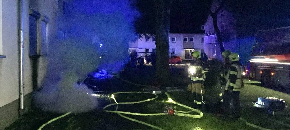 Brand in vierstöckigem Wohnhaus in Gelsenkirchen-Scholven