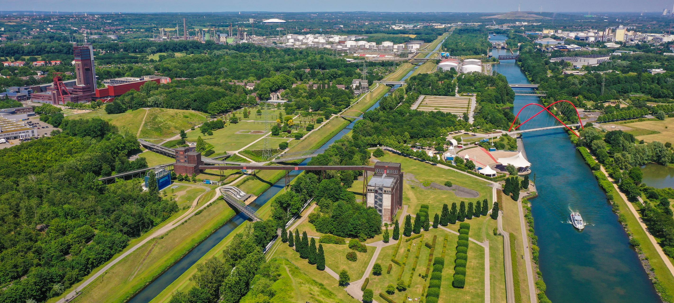 IGA 2027: Baustellenfest im Gelsenkirchener Nordsternpark