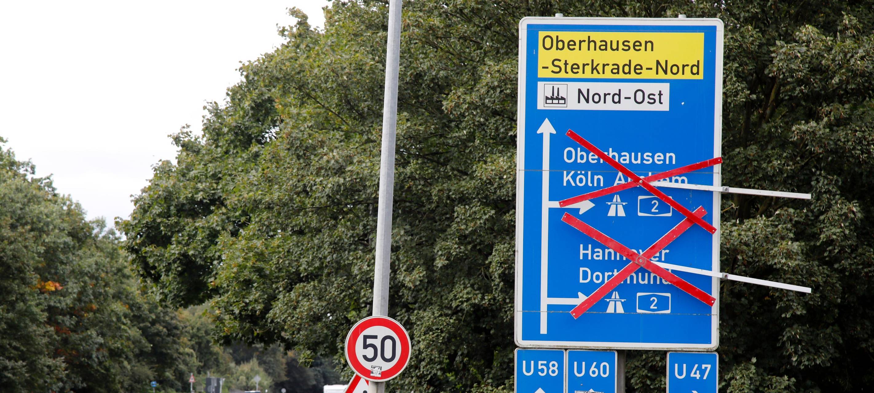 A2 ab heute Abend vollgesperrt