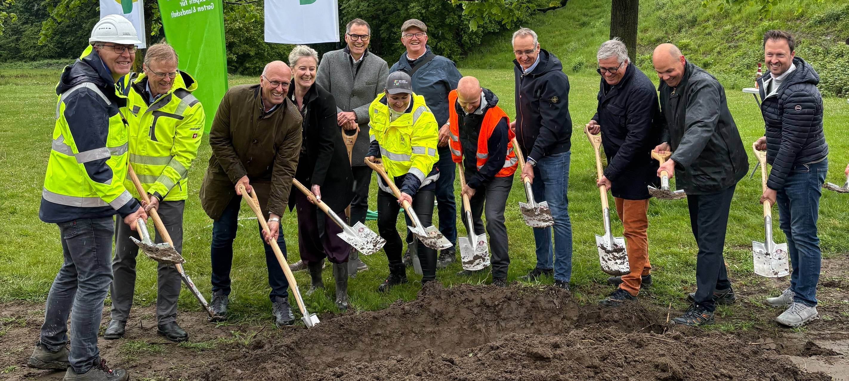 Erster Spatenstich für IGA-Fläche im Nordsternpark