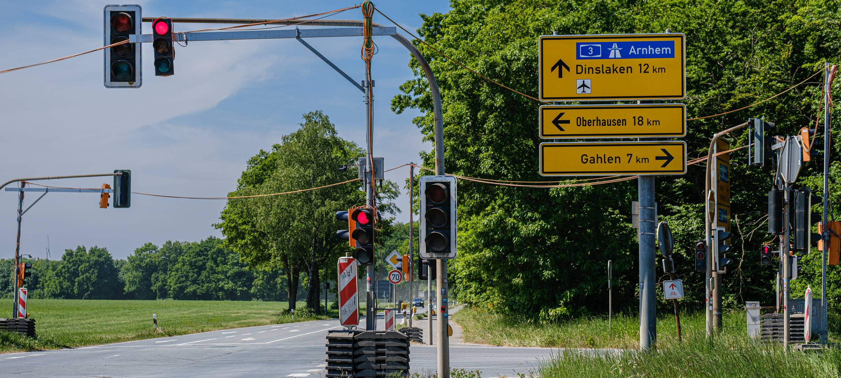 Kirchhellen: Verkehrsbehinderungen wegen Ampelanlage