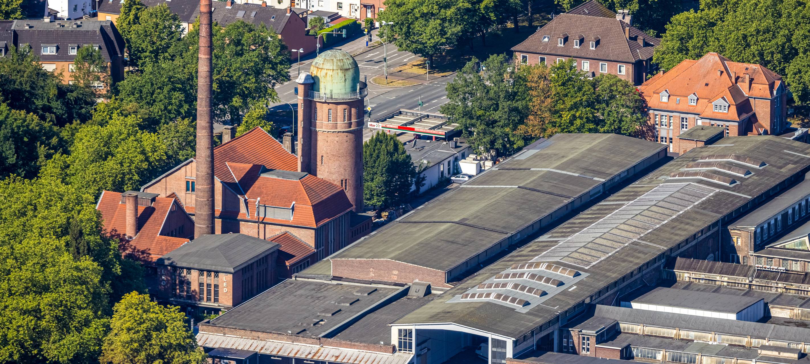 Sperrung auf der Grothusstraße in Gelsenkirchen