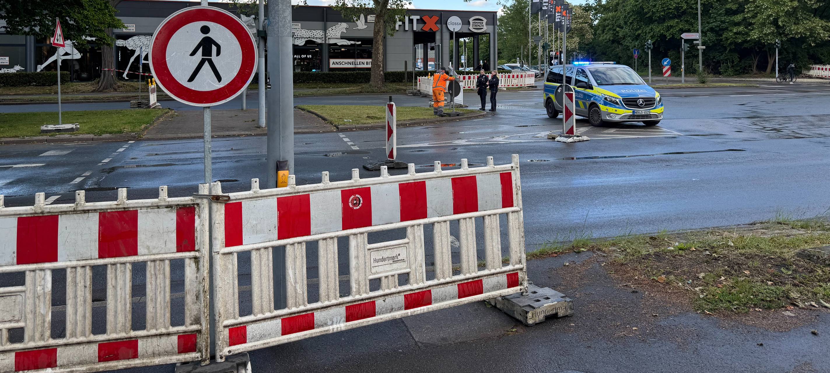 Gelsenkirchen: Grothusstraße noch Wochen teilgesperrt