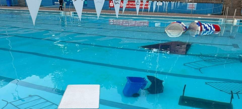 Vandalismus im Gladbecker Freibad