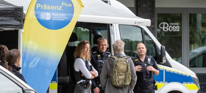 Vorstellung des Präsenzkonzepts "PräsenzPlus" in Recklinghausen-Süd