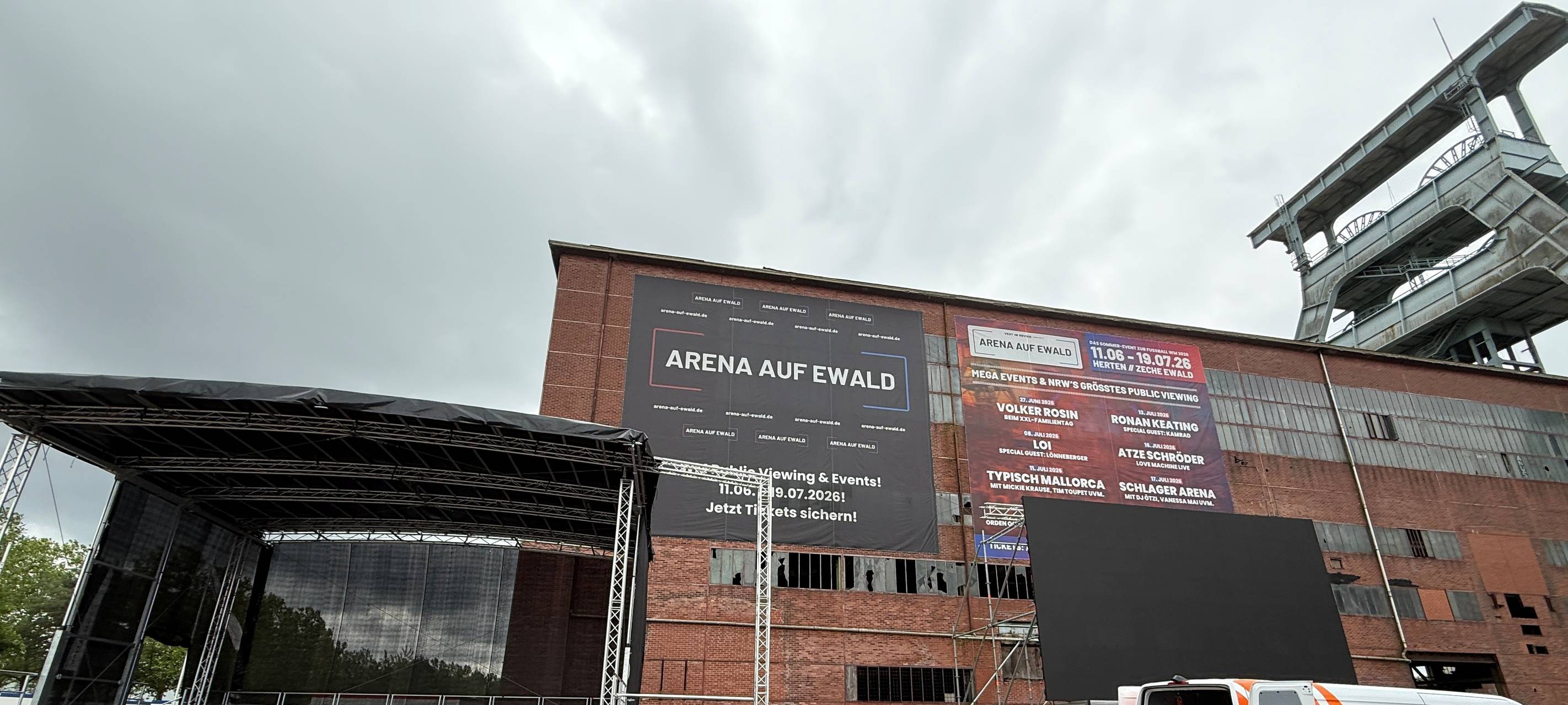 Riesiges Public Viewing nahe Gelsenkirchen geplant
