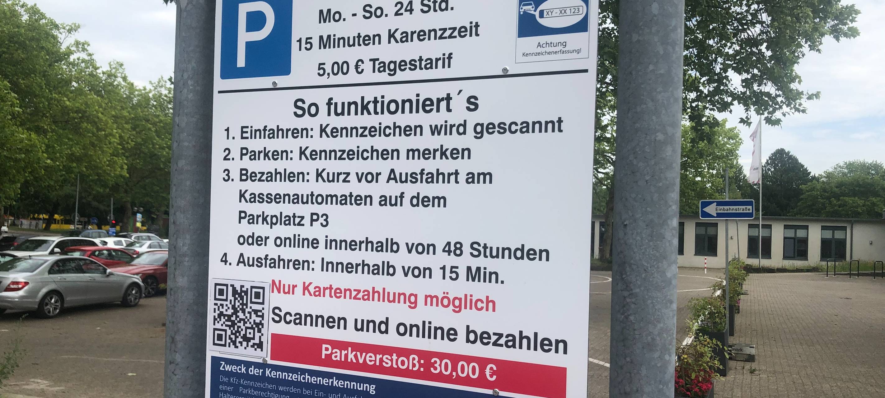 Gelsenkirchen: Parken am Revierpark Nienhausen kostet jetzt