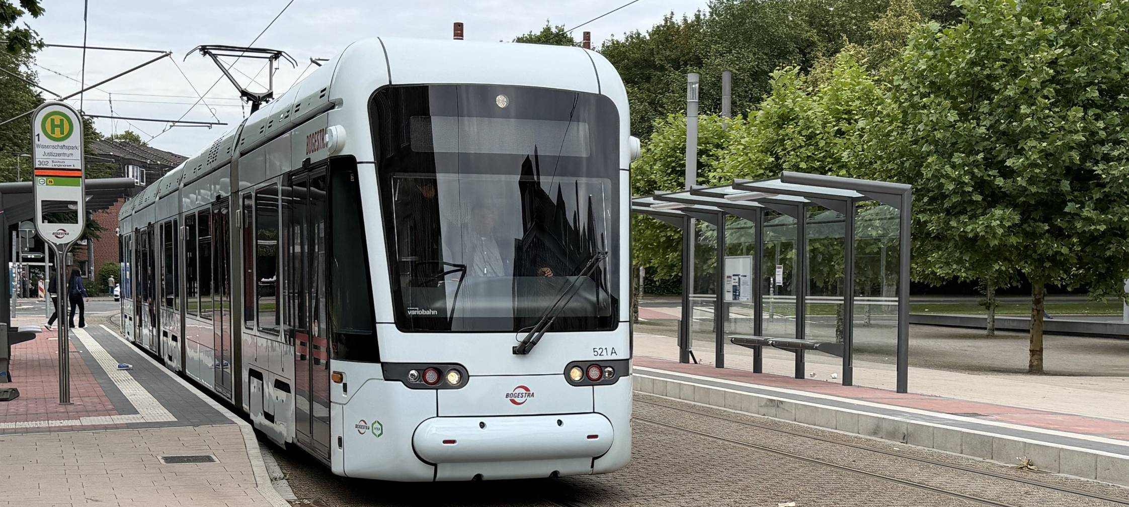 Gelsenkirchen: Haltestelle barrierefrei ausgebaut