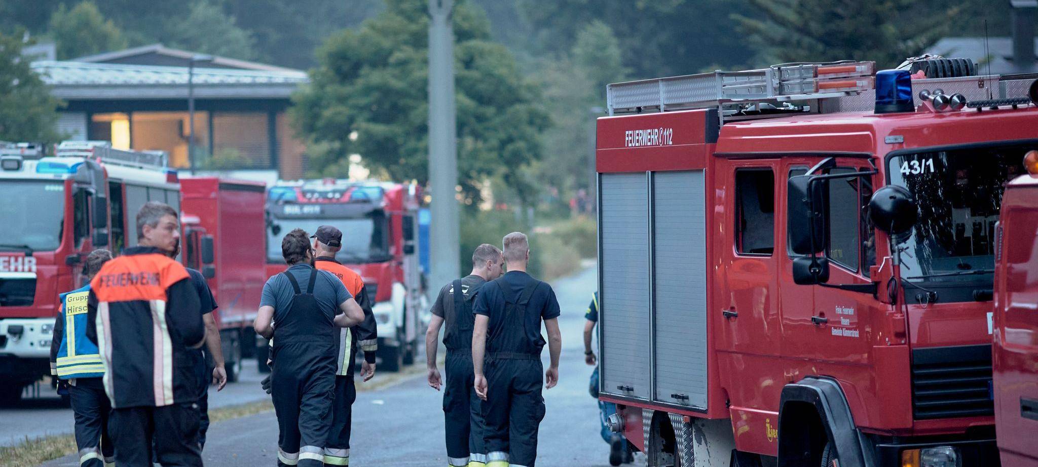 Waldbrand in Oberpfalz