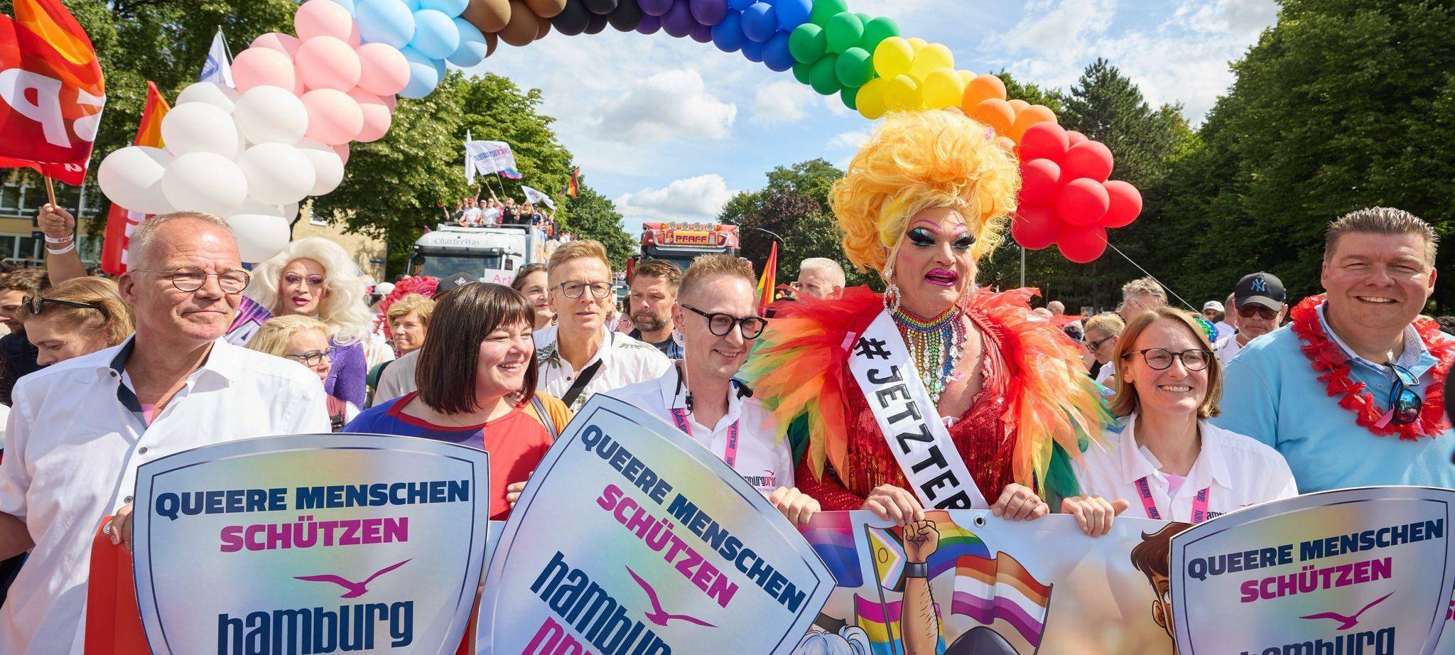 Hamburg Pride 2026 - Parade zum Christopher Street Day (CSD)