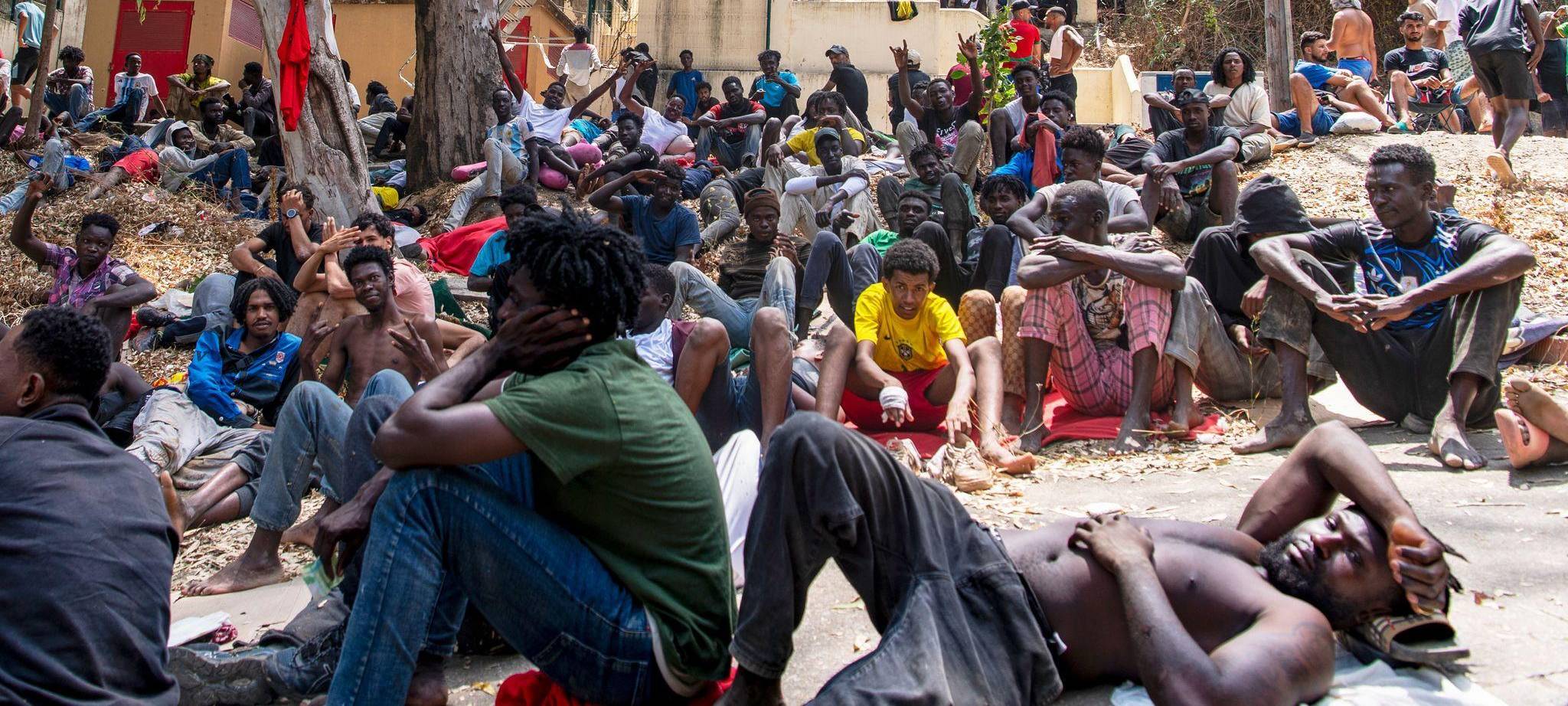 Migranten in Spanien - Ceuta