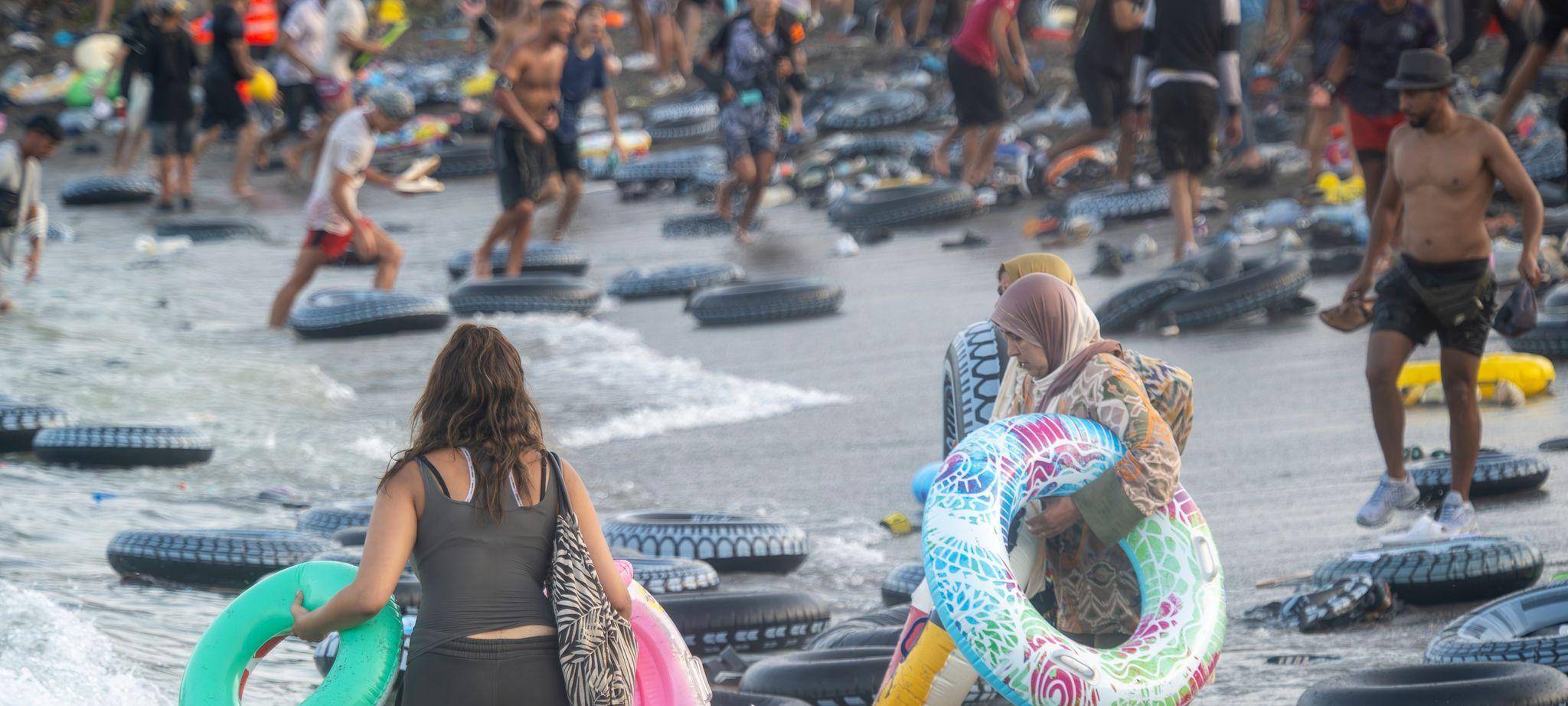 Migranten in Spanien - Exklave Ceuta