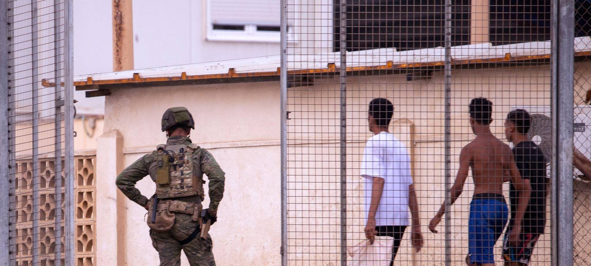 Migranten in Spanien - Ceuta