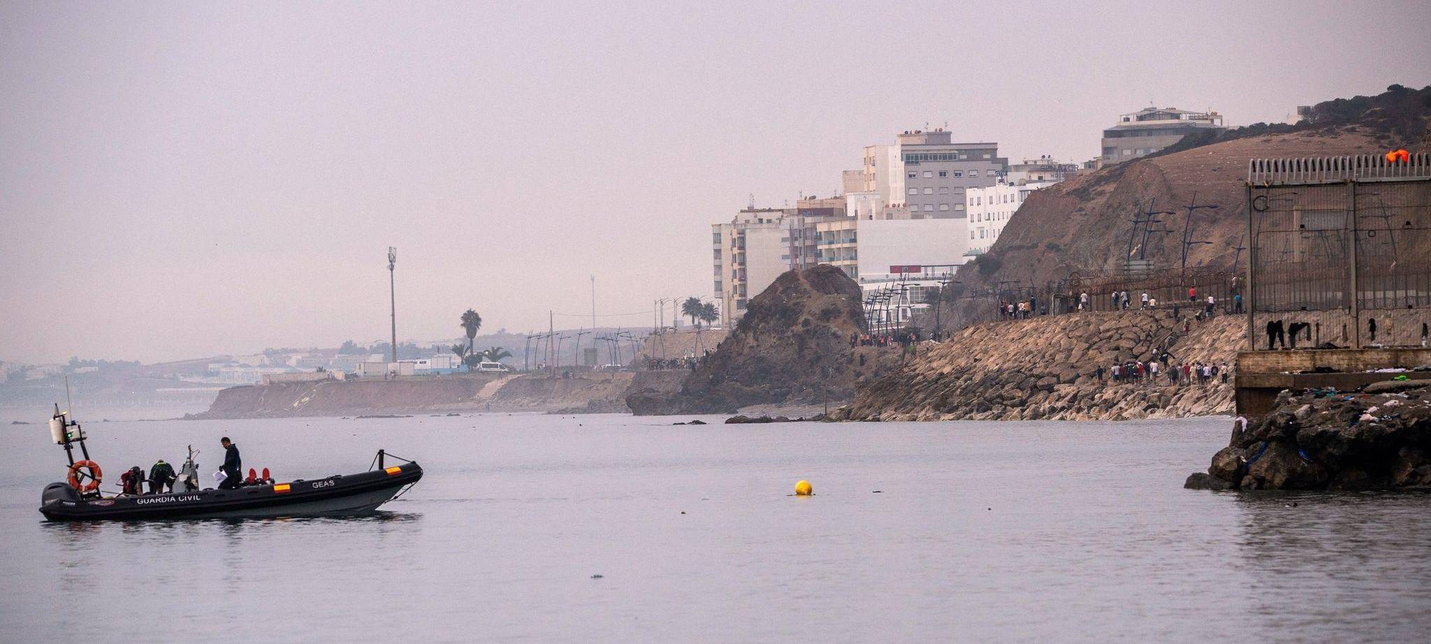 Migranten in Spanien - Ceuta